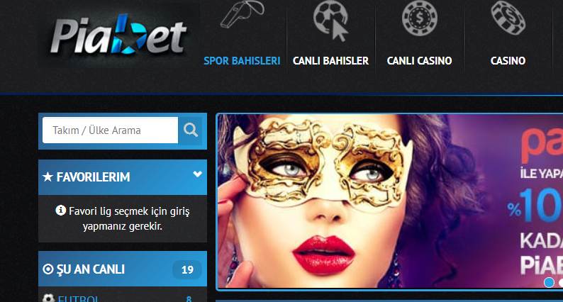 Piabet Giriş