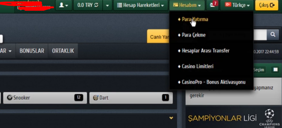 Paykasa Para Yatırma Adım 1